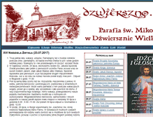 Tablet Screenshot of dzwierszno.pl